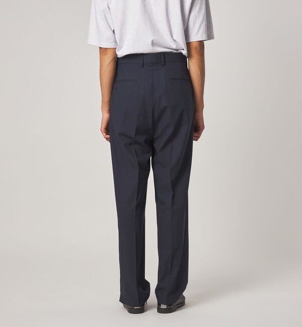 STEVEN ALAN「＜Steven Alan＞ ライト ウール トロピカル イン ツープリーツ ドレス トラウザーズ II」|スラックス|
