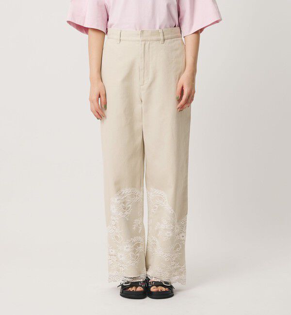 BEAUTY&YOUTH UNITED ARROWS「【別注】＜calm Line＞レース ワイドパンツ」|その他|
