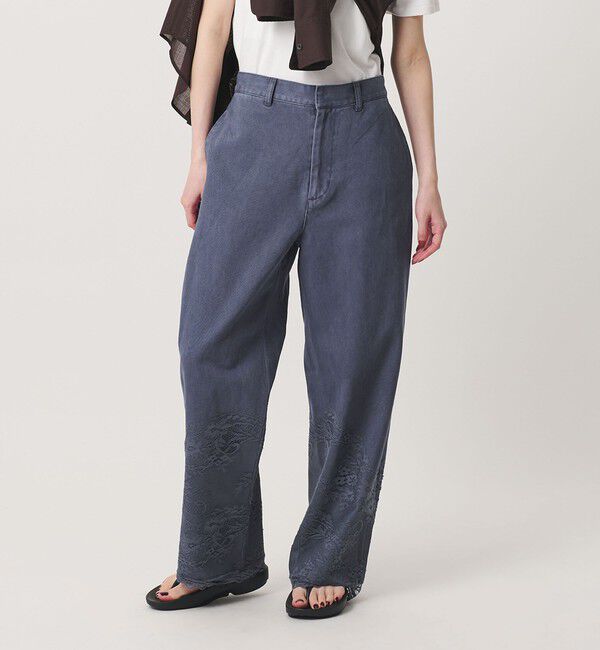 BEAUTY&YOUTH UNITED ARROWS「【別注】＜calm Line＞レース ワイドパンツ」|その他|