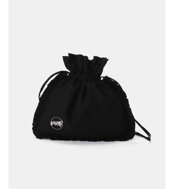 JOURNAL STANDARD「【HOLIDAY/ホリデイ】  RUFFLE POCHETTE (CIRCLE LOGO)」|その他|ブラック