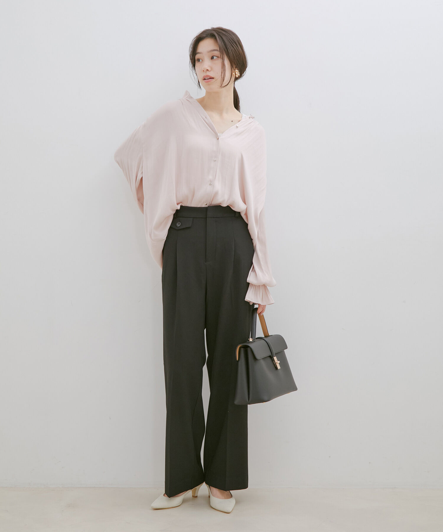 VIS「【HOT BEAUTY STRETCH】【洗える】ストレートパンツ」|その他|