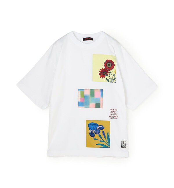 CABaN「スビンコットン IRIS LAYERTシャツ」|Tシャツ・カットソー|12 ホワイト系
