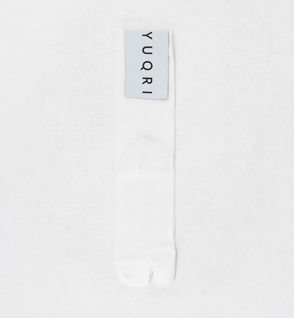 UNITED ARROWS「＜YUQRI＞TABI ソックス」|ソックス|WHITE