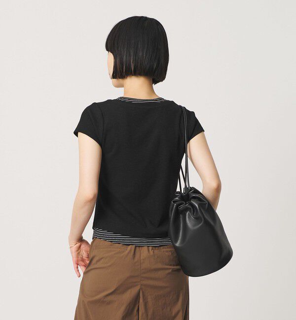 BEAUTY&YOUTH UNITED ARROWS「ヘンリーネック レイヤード Tシャツ」|Tシャツ・カットソー|
