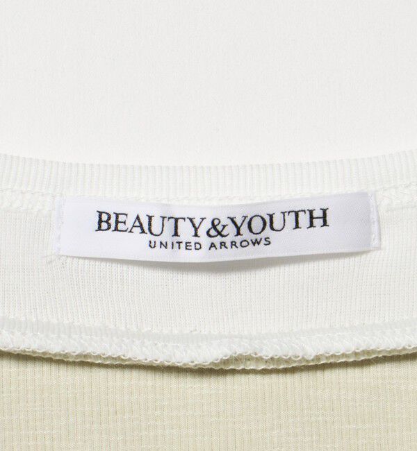 BEAUTY&YOUTH UNITED ARROWS「ヘンリーネック レイヤード Tシャツ」|Tシャツ・カットソー|