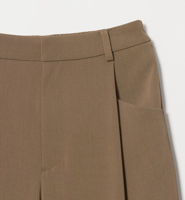 BEAUTY&YOUTH UNITED ARROWS「ポリエステルブレンド バックゴム ワイドパンツ ウォッシャブル 吸水速乾 防シワ」|その他|