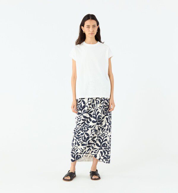 MACPHEE「ジャージーステッチ キャップスリーブプルオーバー」|Tシャツ・カットソー|