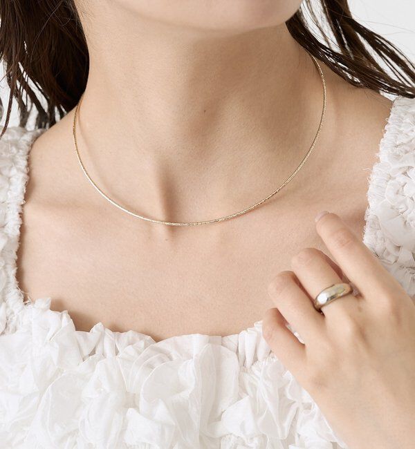  「26AW shiny necklace」|リング|ゴールド