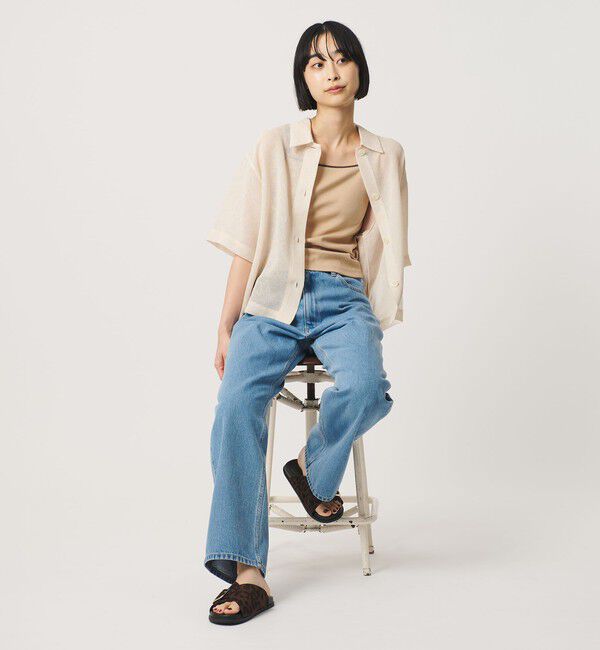 BEAUTY&YOUTH UNITED ARROWS「ポリエステル メッシュ ショートスリーブシャツ」|シャツ・ブラウス|