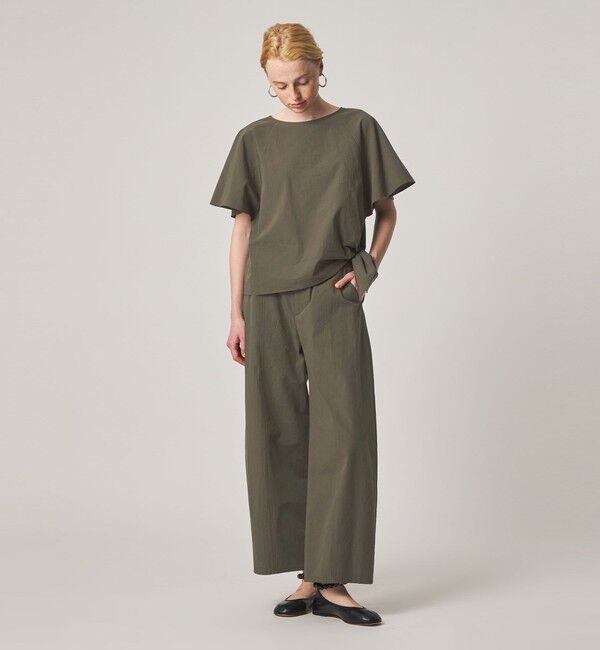 STEVEN ALAN「＜Steven Alan＞コットン タイ ブラウス」|シャツ・ブラウス|