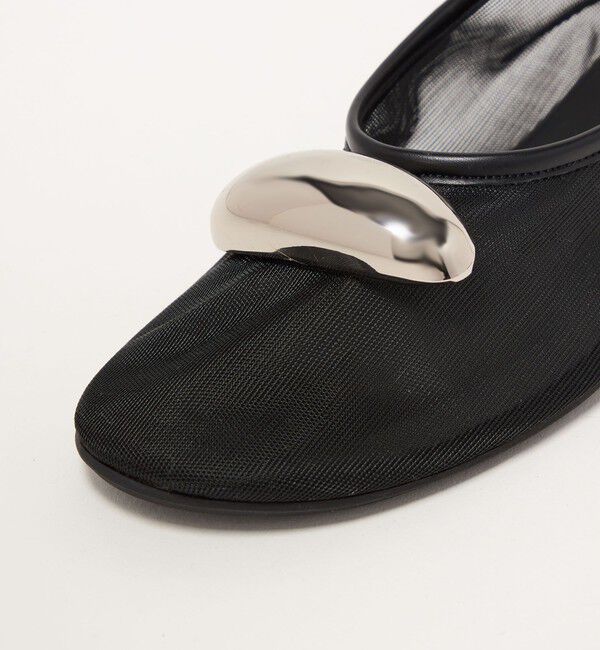 ODETTE E ODILE「＜SY＞ビッグメタルシースルー フラット15&uarr;」|バレエシューズ|