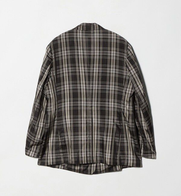 UNITED ARROWS「シアー テーラード チェック ジャケット ‐ウォッシャブル‐」|テーラードジャケット|