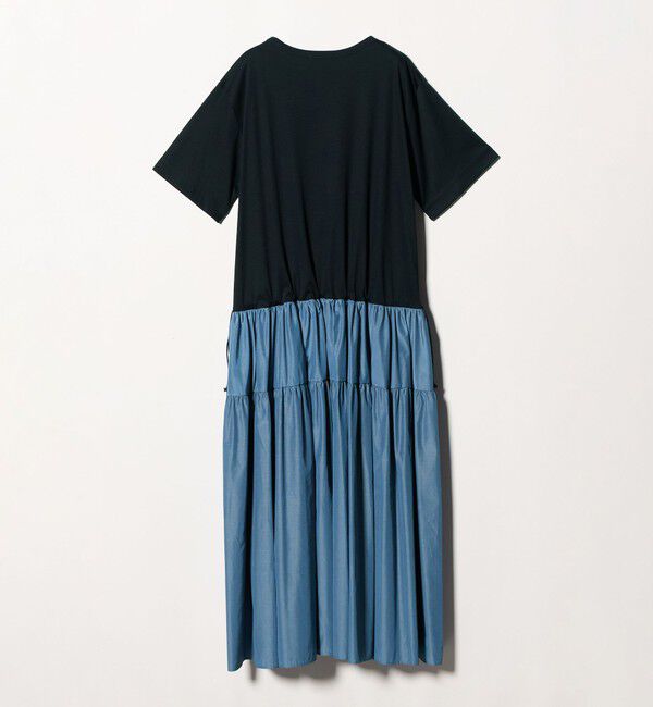 UNITED ARROWS「カット コンビ ドッキング ワンピース」|ワンピース|