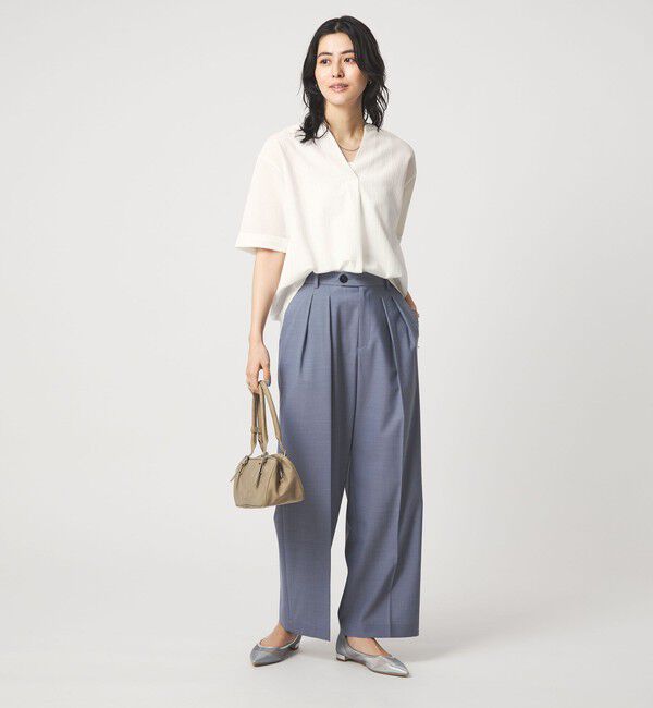 UNITED ARROWS green label relaxing「サッカー スキッパー プルオーバー カットソー」|Tシャツ・カットソー|