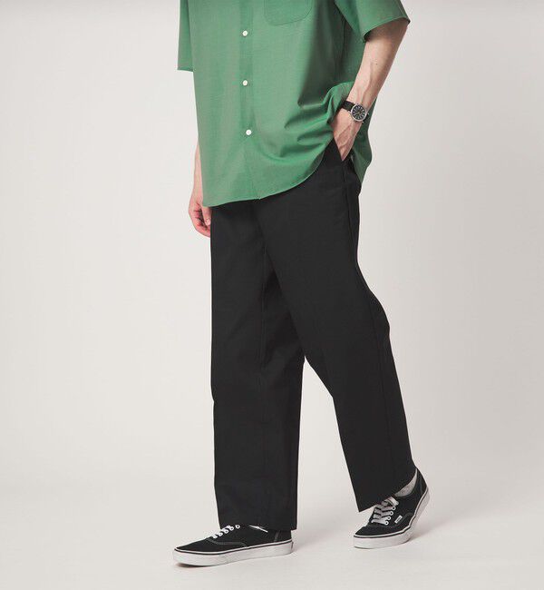UNITED ARROWS green label relaxing「＜Dickies＞877 ワークパンツ ルーズフィット」|チノ|BLACK