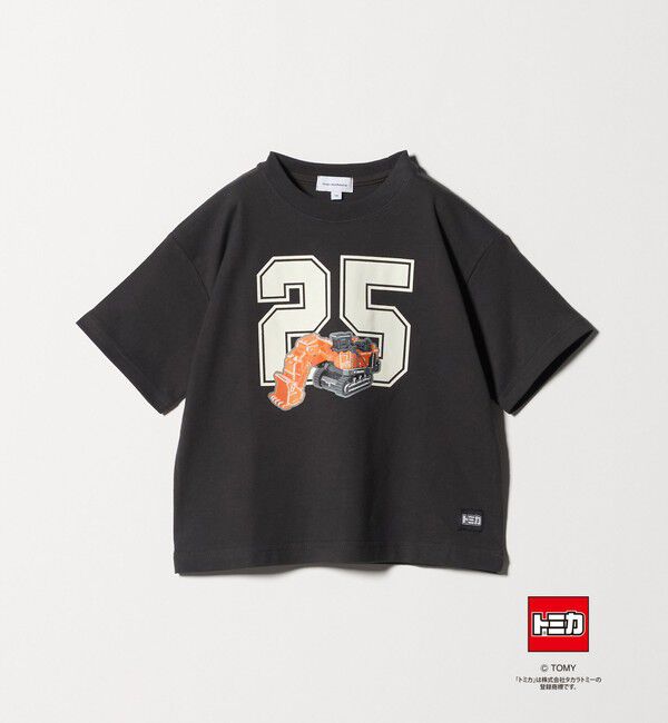 UNITED ARROWS green label relaxing「【別注】＜TOMICA＞Tシャツ / キッズ（100cmー130cm）」|Tシャツ・カットソー|MD.GRAY