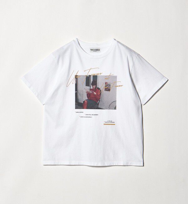 BEAUTY&YOUTH UNITED ARROWS「＜TRICOMER＞UNE FEMME プリントTシャツ」|Tシャツ・カットソー|