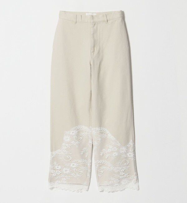 BEAUTY&YOUTH UNITED ARROWS「【別注】＜calm Line＞レース ワイドパンツ」|その他|