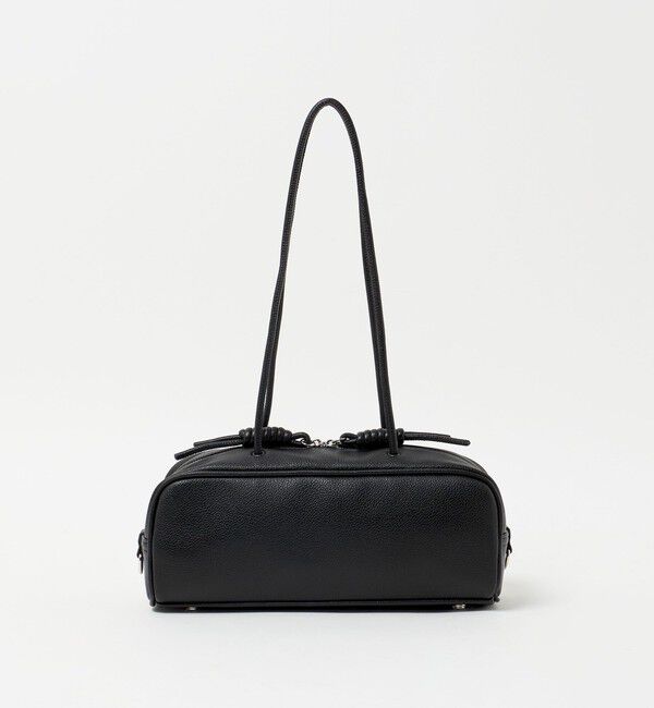 UNITED ARROWS「＜＆MyuQ＞KAKU ワイドバッグ」|ショルダー・メッセンジャー|BLACK