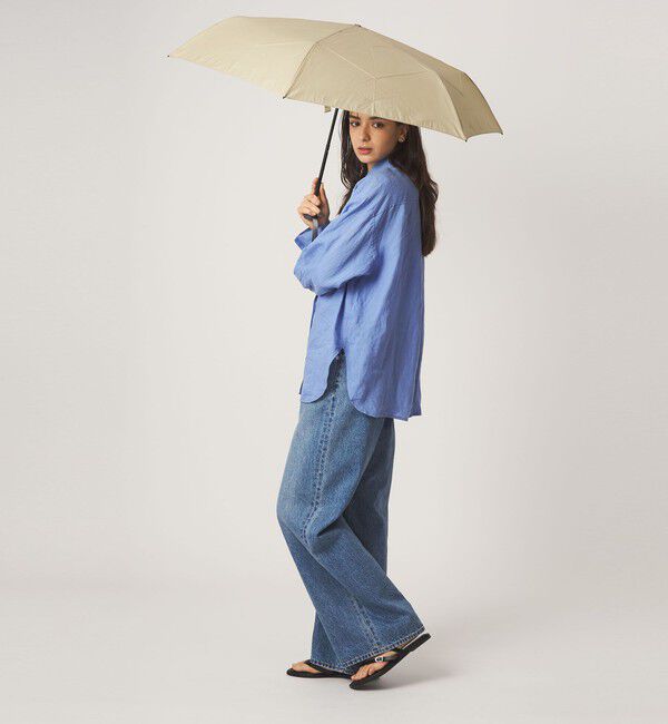 UNITED ARROWS green label relaxing「【WEB限定】＜Wpc.＞シェイプメモリー アンブレラ / 折りたたみ / 形状安定」|傘|