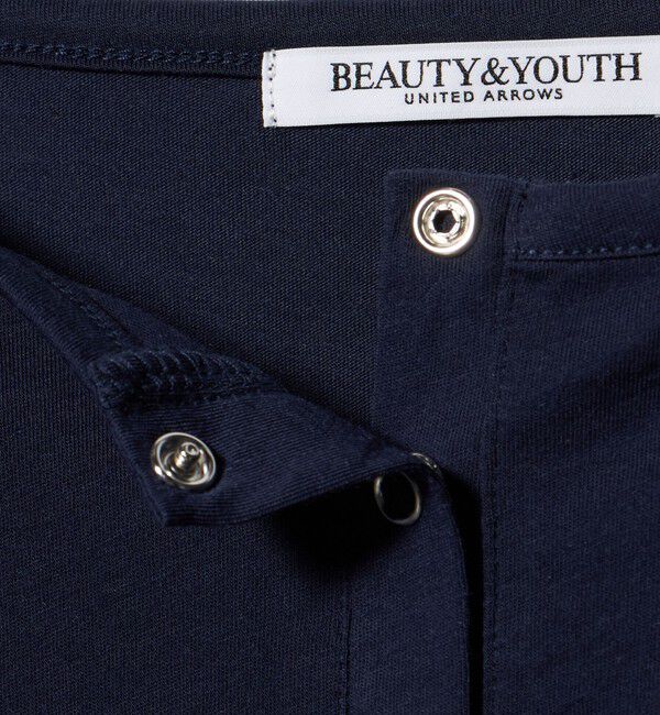 BEAUTY&YOUTH UNITED ARROWS「ポリエステルコットン ヘンリーネックTシャツ」|Tシャツ・カットソー|