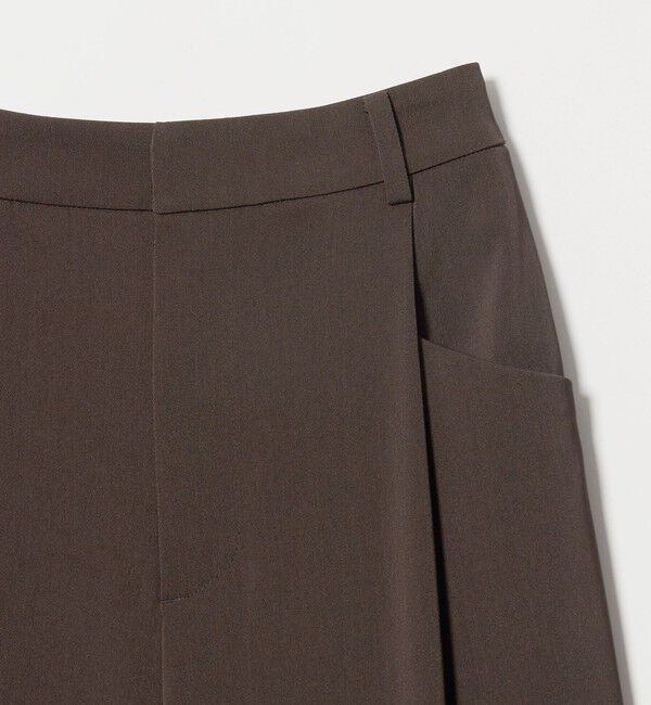 BEAUTY&YOUTH UNITED ARROWS「ポリエステルブレンド バックゴム ワイドパンツ ウォッシャブル 吸水速乾 防シワ」|その他|