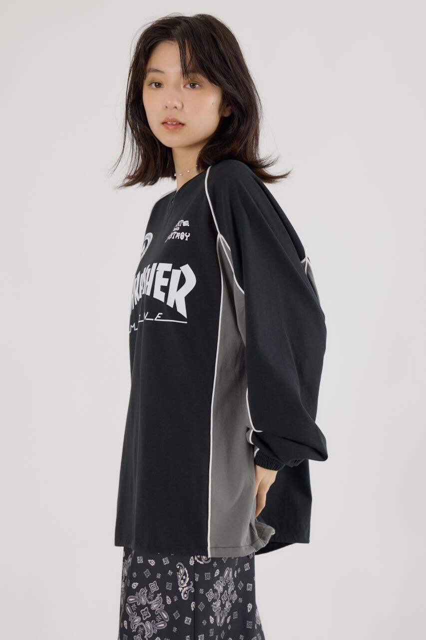 RODEO CROWNS「(THRASHER) GAME L/S Tシャツ」|Tシャツ・カットソー|