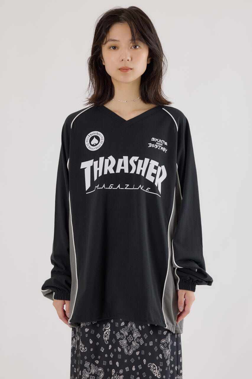 RODEO CROWNS「(THRASHER) GAME L/S Tシャツ」|Tシャツ・カットソー|