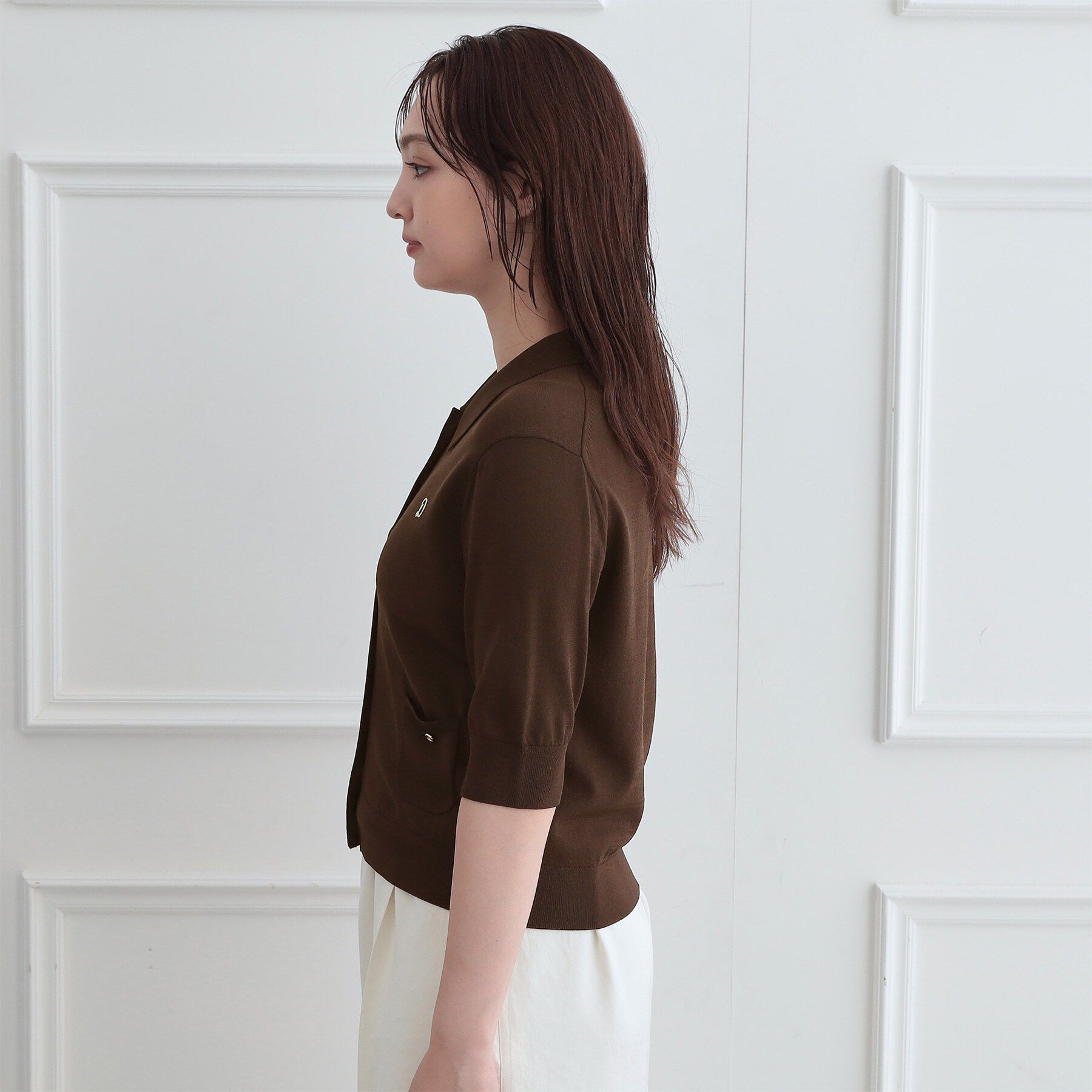DRESSTERIOR「UV接触冷感シアーカーディガン」|カーディガン|