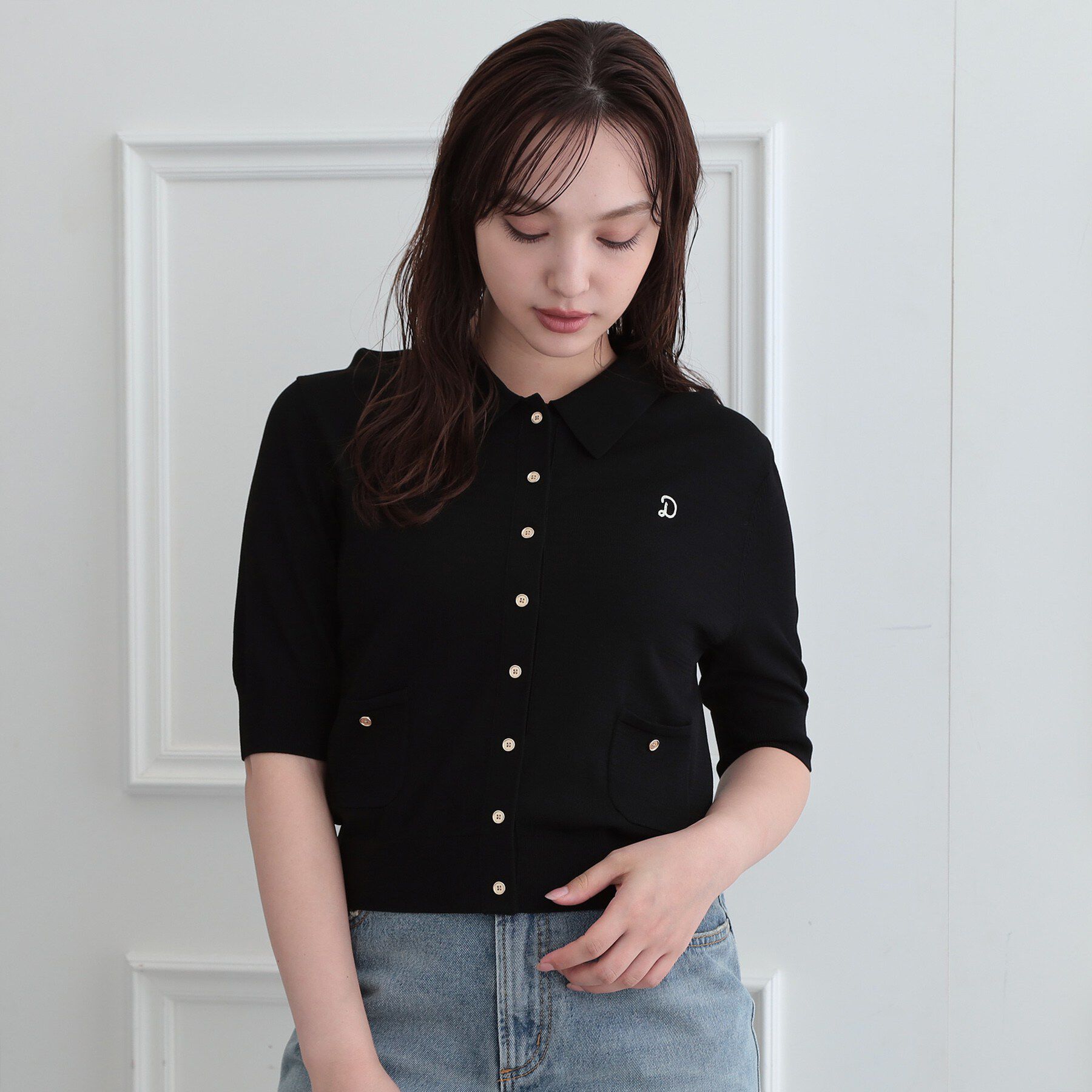 DRESSTERIOR「UV接触冷感シアーカーディガン」|カーディガン|