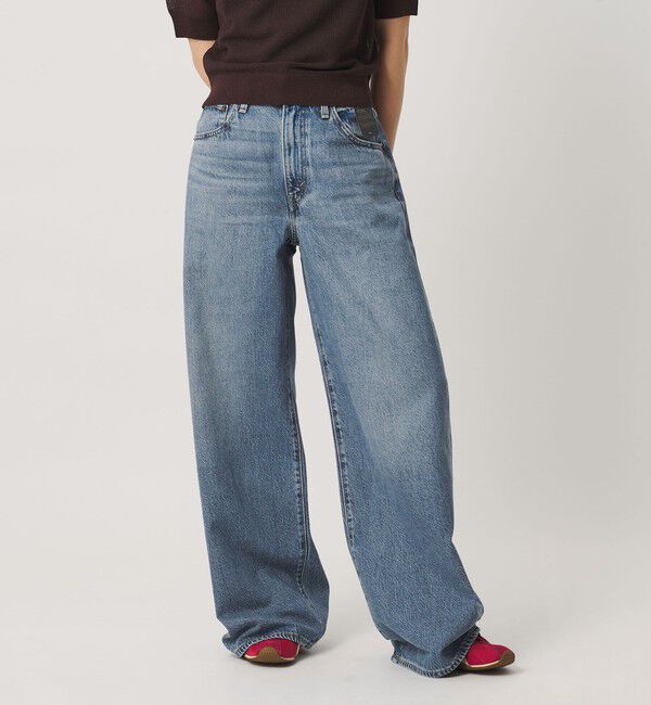 BEAUTY&YOUTH UNITED ARROWS「＜Levi's＞CINCH ワイドデニムパンツ」|デニム|COBALT