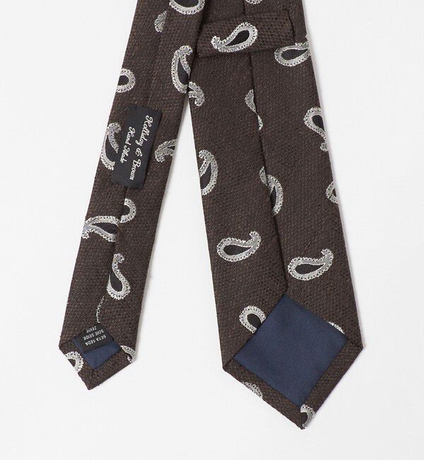 UNITED ARROWS「＜Holliday＆Brown＞ペイズリー ジャガード ネクタイ」|ネクタイ・蝶ネクタイ|