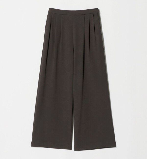 UNITED ARROWS「Spiree ジャージー ワイドパンツ」|その他|DK.BROWN