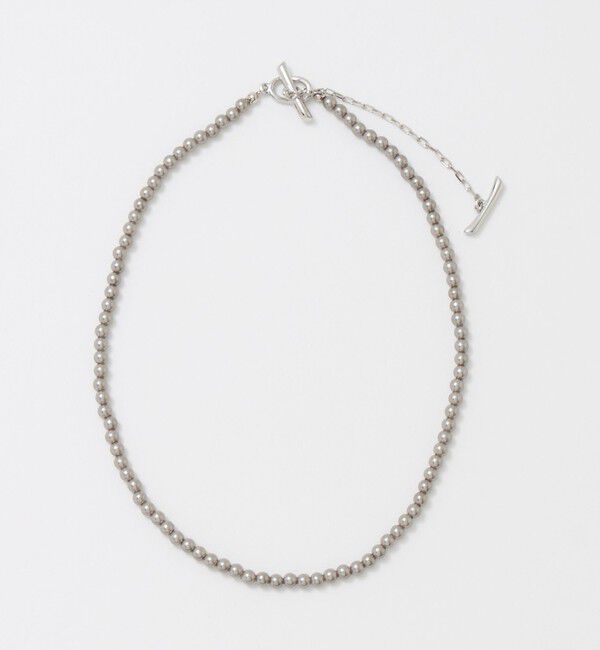 UNITED ARROWS「4MM イミテーションパール 2WAY ネックレス」|ネックレス|MD.GRAY