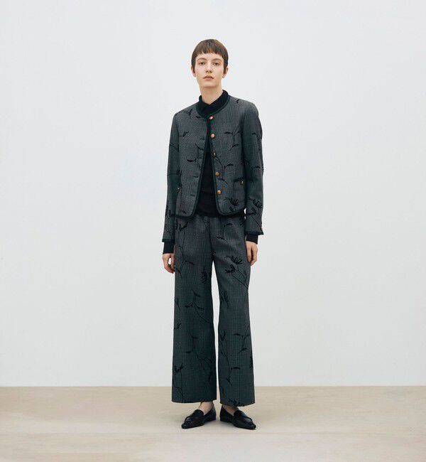 DES PRES「【WEB先行予約】グレンチェックプリント リラックスパンツ」|その他|