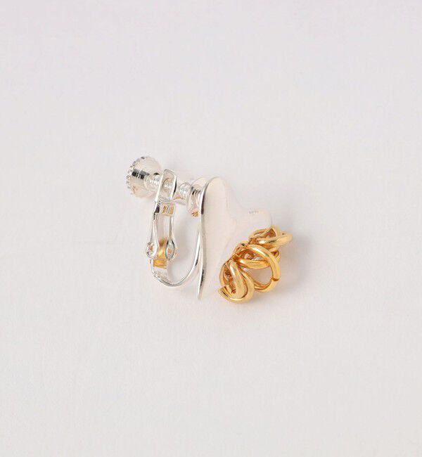 BEAUTY&YOUTH UNITED ARROWS「＜LAPUIS＞Coil Heart イヤリング」|イヤリング|
