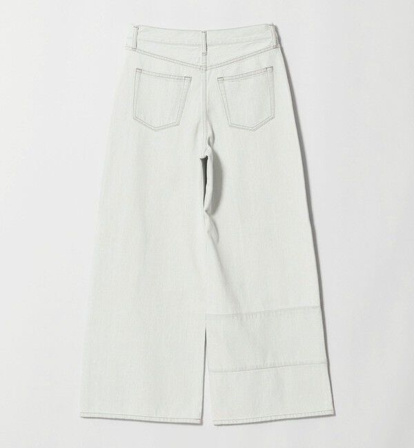 BEAUTY&YOUTH UNITED ARROWS「パッチワーク ワイド フレア デニムパンツ」|デニム|