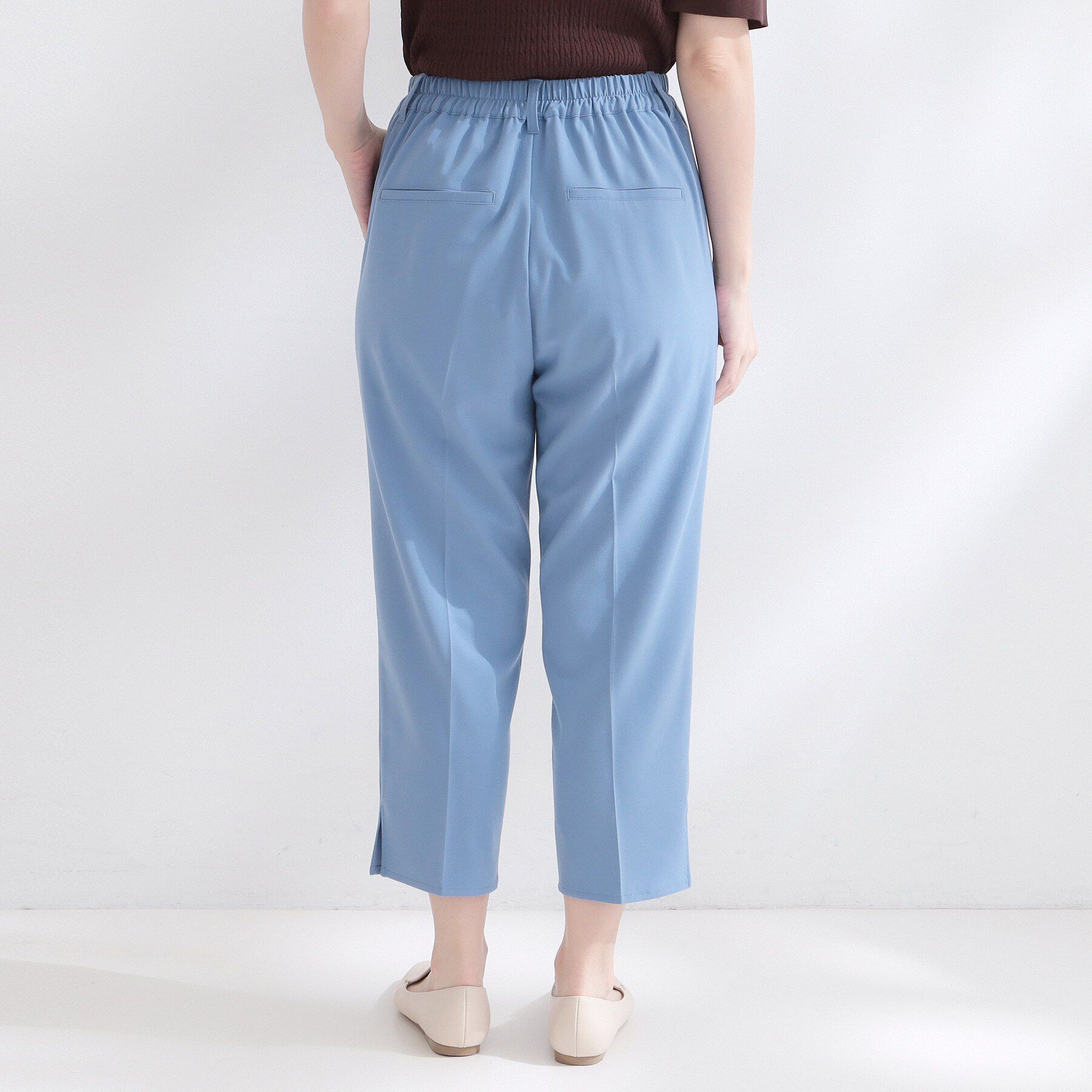 OPAQUE.CLIP「【接触冷感】ストレッチクロップドパンツ《洗濯機OK》」|その他|