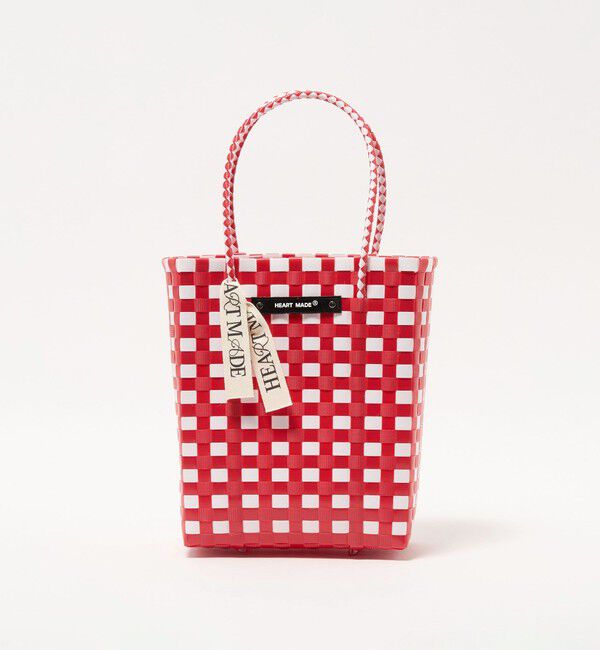 ODETTE E ODILE「【一部別注】＜HEART MADE＞ Avery Tote」|トートバッグ|RED