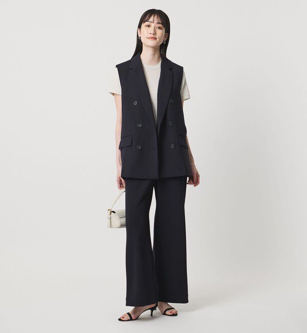 UNITED ARROWS「Drapy テーラード ミドル ベスト」|ベスト・ジレ|