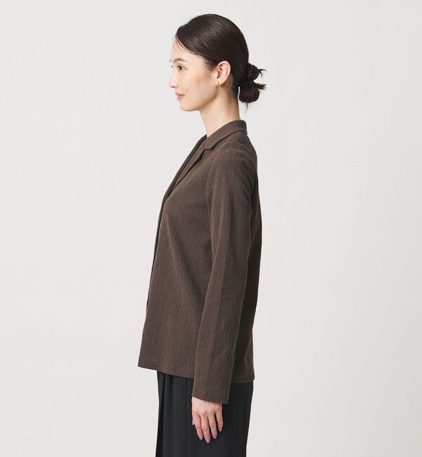 UNITED ARROWS「クレープ シャツ ジャケット ‐ウォッシャブル‐」|シャツ・ブラウス|