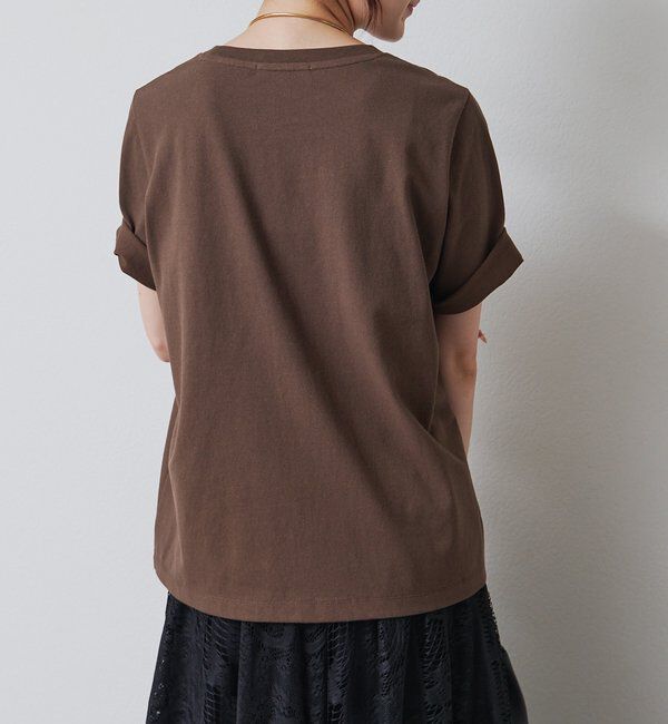  「フロッキープリントTシャツ」|プルオーバー|