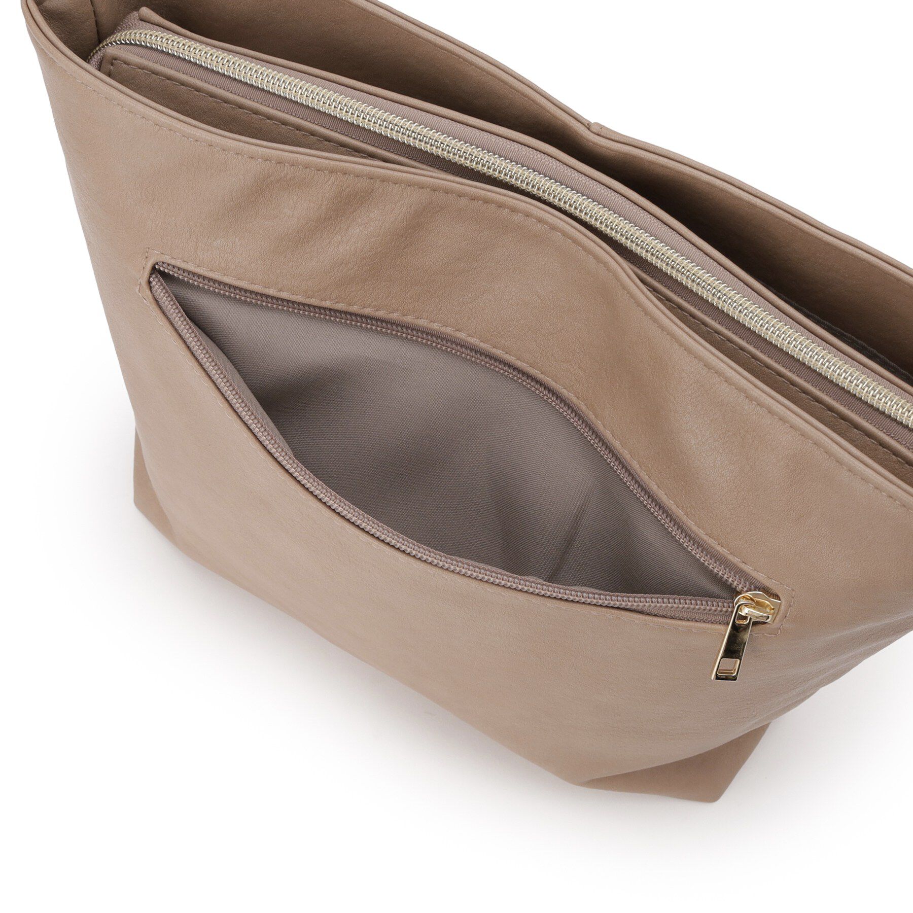 SHOO･LA･RUE「8ポケット切り替えショルダーバッグ」|ショルダー・メッセンジャー|
