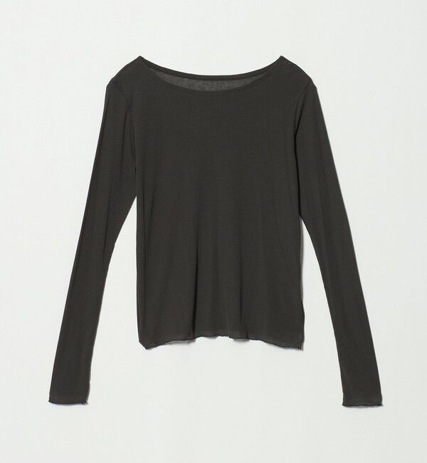 UNITED ARROWS「＜MIYAGI YUKA&times;TO UNITED ARROWS＞テレコ ロングスリーブ カットソー」|Tシャツ・カットソー|