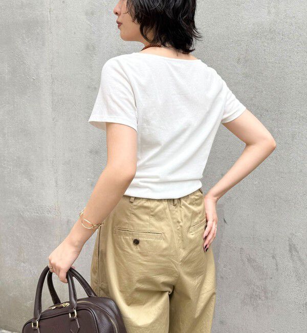 fredy emue「ドレープカットソーブラウス」|Tシャツ・カットソー|