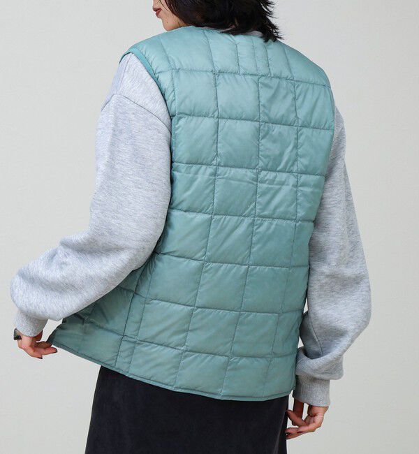 GLOSTER「【TAION/タイオン】FREDYMAC別注 Vネックインナーダウンベスト」|ダウンベスト・ベスト|