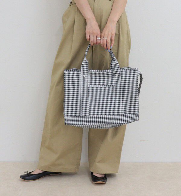 fredy emue「ナイロン撥水スクエアトートバッグ」|トートバッグ|