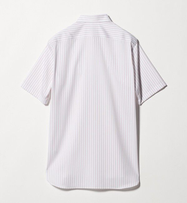 UNITED ARROWS「イージーケア AG パナマ ショートスリーブ ストライプ カッタウェイカラーシャツ 抗菌防臭 通気性」|シャツ・ブラウス|