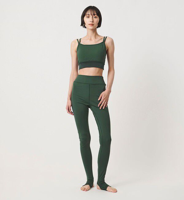 UNITED ARROWS「＜MIYAGI YUKA&times;TO UNITED ARROWS＞CLOUD トレンカ レギンス」|スポーツ|DK.GREEN