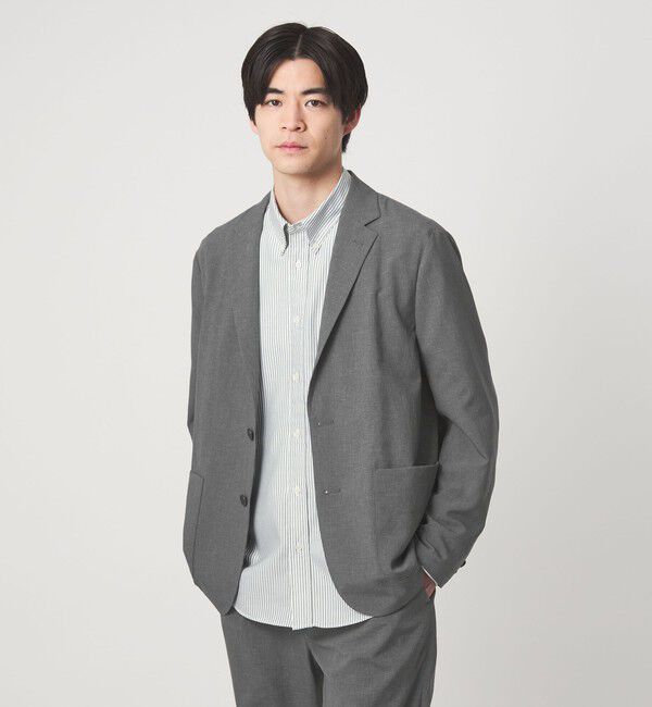 UNITED ARROWS green label relaxing「Dot Air リラックス ジャケット -ストレッチ-」|テーラードジャケット|